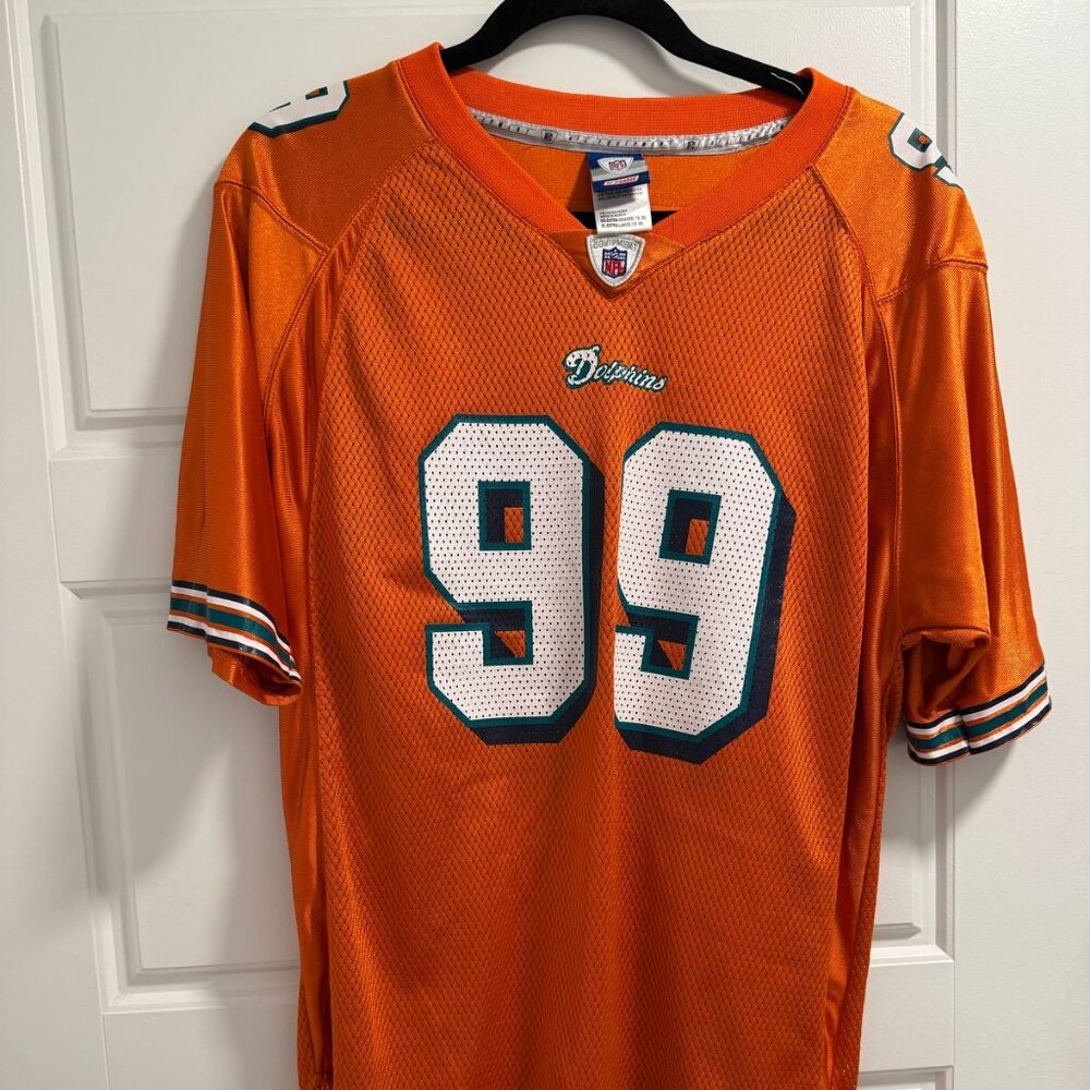 Miami Dolphins Jersey #99 Taylor — Orange | Size XL (Used, Good Condition)